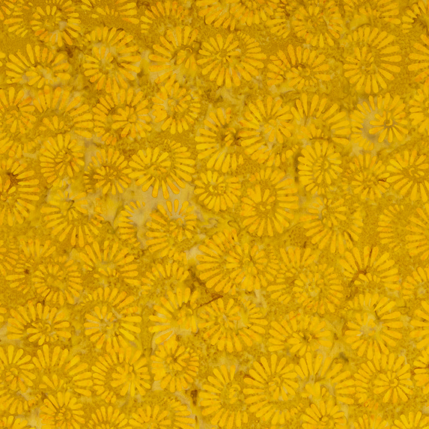 BATIKS ELEMENTALS SAFFRON for Riley Blake - 1/2 YARD