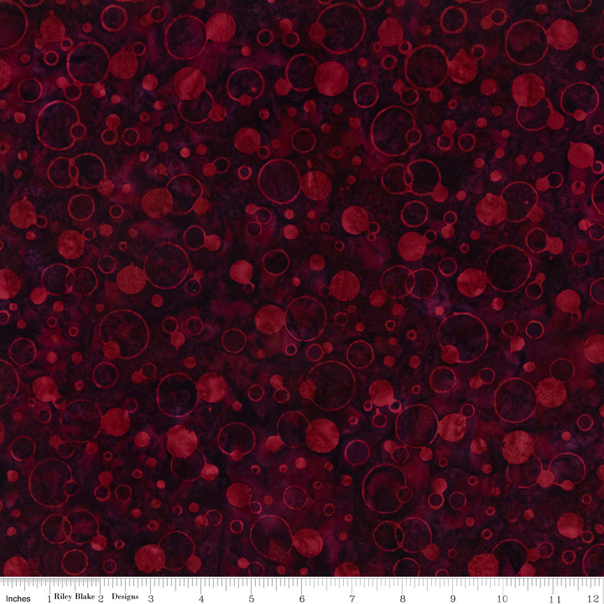 BATIKS ELEMENTALS JAM for Riley Blake - 1/2 YARD