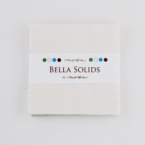 Bella Solids Porcelain Charm Pack by Moda