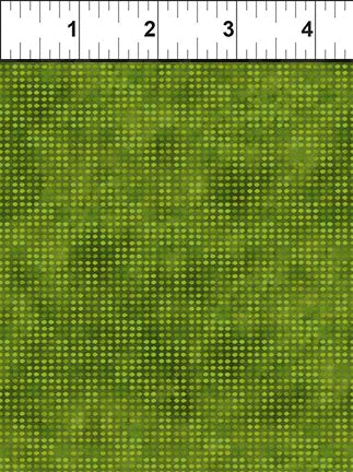 2026 All Southeast Shop Hop Dit Dot Green Meadow by In the Beginning Fabrics - 1/2 YARD