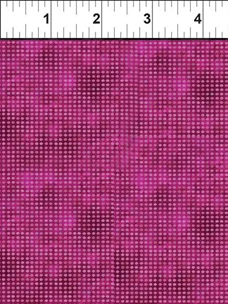 2026 All Southeast Shop Hop Dit Dot Magenta by In the Beginning Fabrics - 1/2 YARD