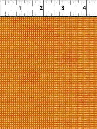 2026 All Southeast Shop Hop Dit Dot Rich Orange by In the Beginning Fabrics - 1/2 YARD