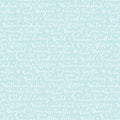 Winter Magic Winter Words Aqua by Dani Mogstad for Riley Blake- 1/2 YARD