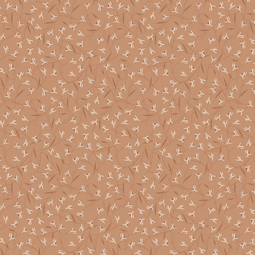 Threads of Grace - Snow Drop Clay - by Kassidy Grace for Riley Blake - 1/2 YARD