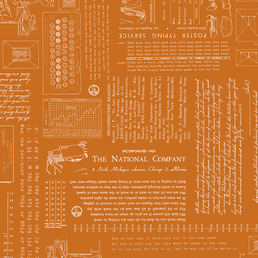 TYPE/ography Amber by Lori Holt for Riley Blake Designs - 1/2 YARD