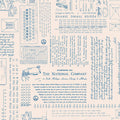 TYPE/ography Background Denim by Lori Holt for Riley Blake Designs - 1/2 YARD