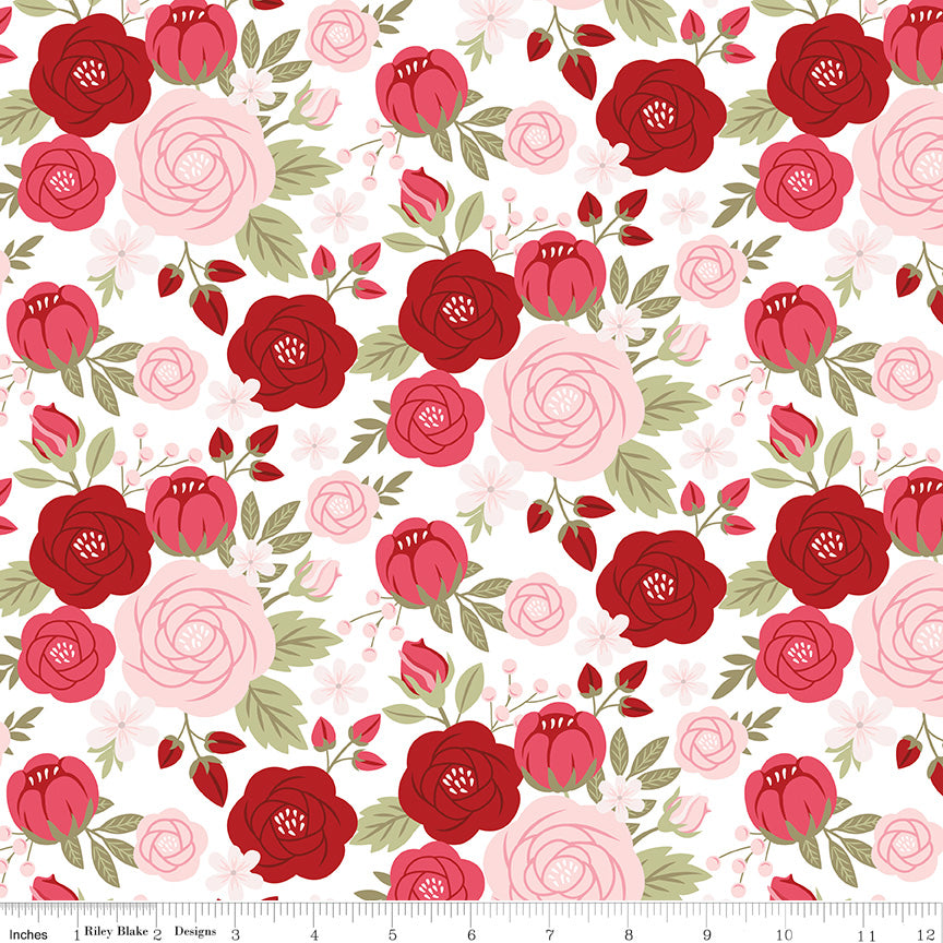 Sew in Love Main White by Dani Mogstad for Riley Blake Designs - 1/2 YARD