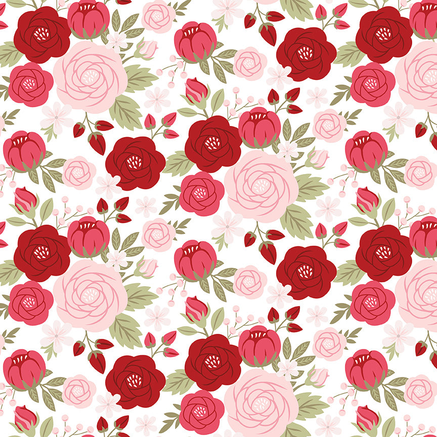 Sew in Love Main White by Dani Mogstad for Riley Blake Designs - 1/2 YARD