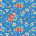 Awakening Spring Palette Azure by Cherry Guidry for RBD - 1/2 YARD