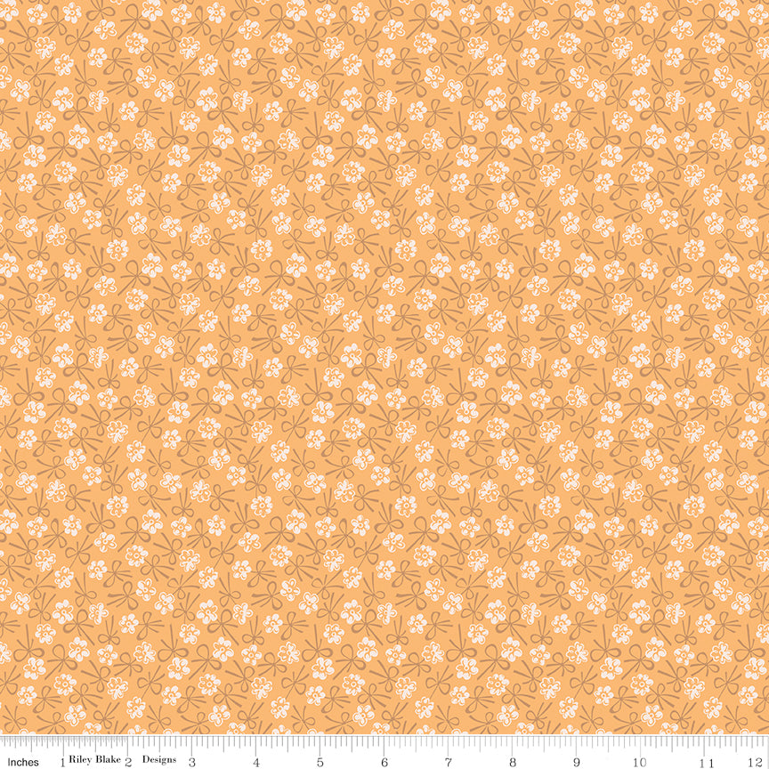 Farmer's Daughter - Bonnet Marigold - by Lori Holt for Riley Blake Designs - 1/2 YARD