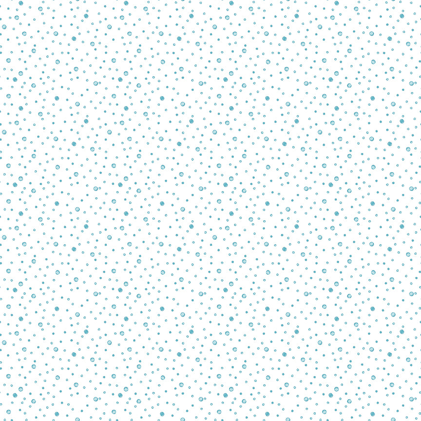 Reef - Reef Bubbles - White - by Corrine Wells for Riley Blake Designs - 1/2 Yard