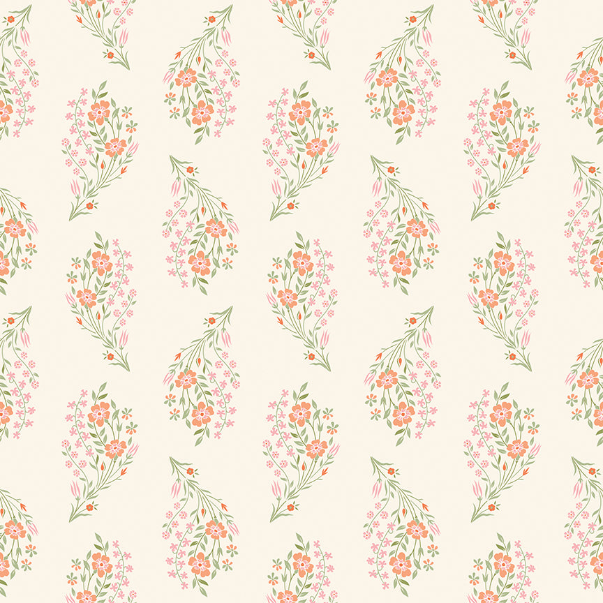 Peach Cobbler by Lily Ashbury for Riley Blake Designs - 5 FQ's