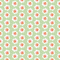 Peach Cobbler Tea Tin Rose Green by Lily Ashbury for Riley Blake Designs - 1/2 YARD