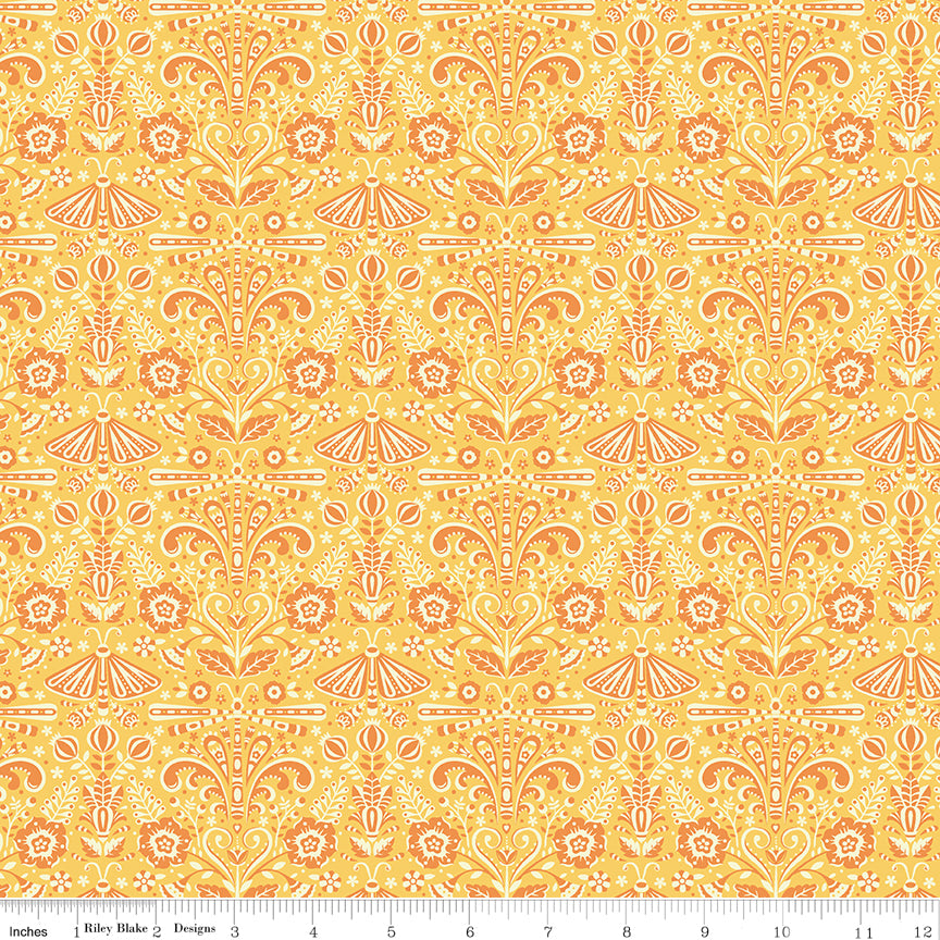 Peach Cobbler by Lily Ashbury for Riley Blake Designs - 6 FQ's