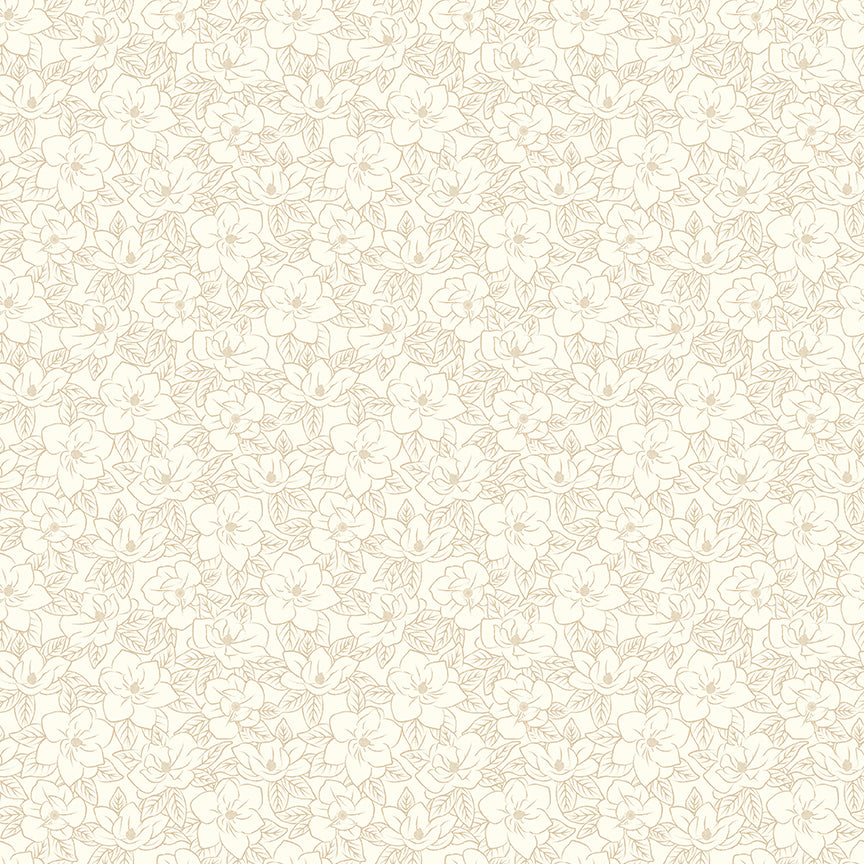 Southern Charm Magnolia Tonal - Cloud for Riley Blake Designs - 1/2 Yard