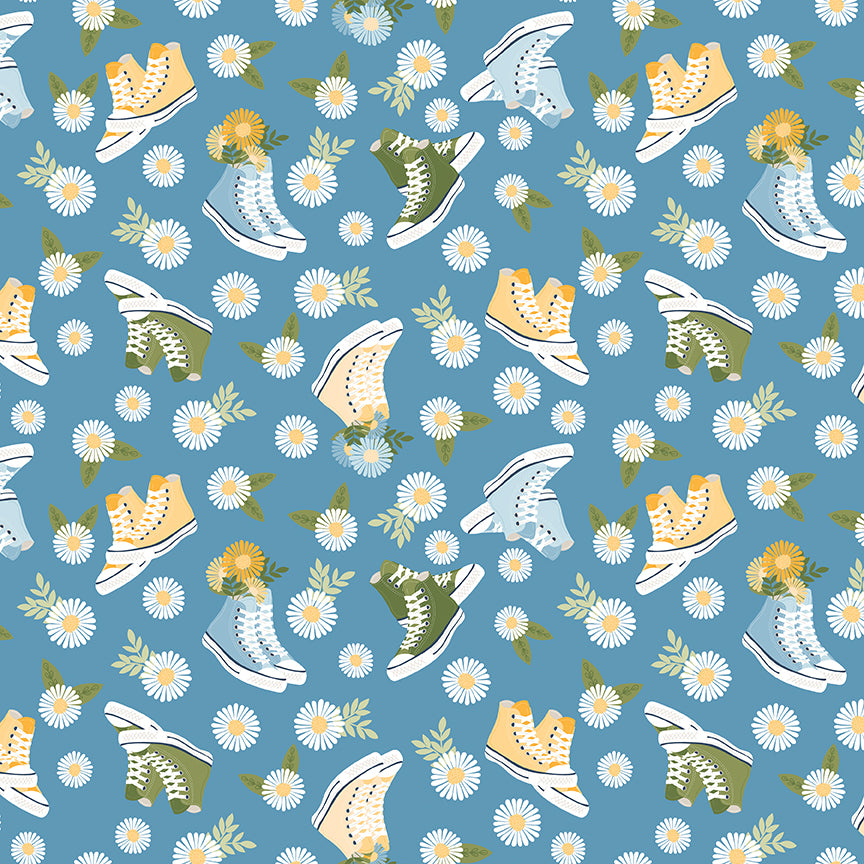 Sunshine & Dandelions Shoes Blue - image 2