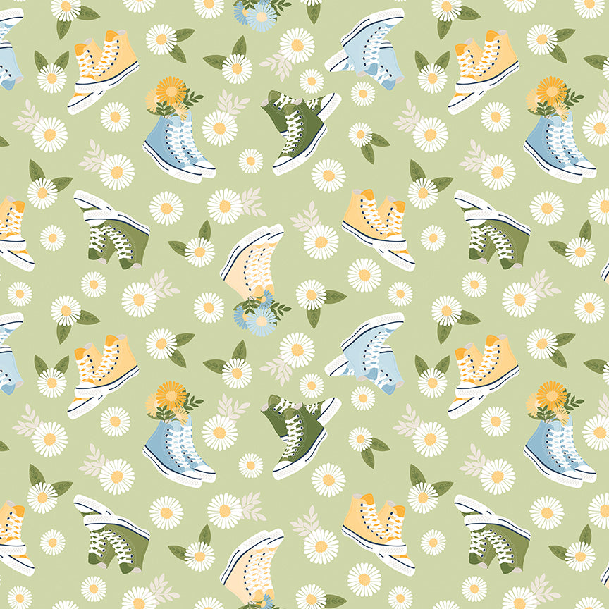Sunshine & Dandelions Shoes Honeydew - image 2