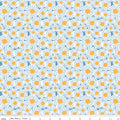 Sunshine & Dandelions Daisies Blue