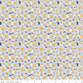 Sunshine & Dandelions Daisies Navy