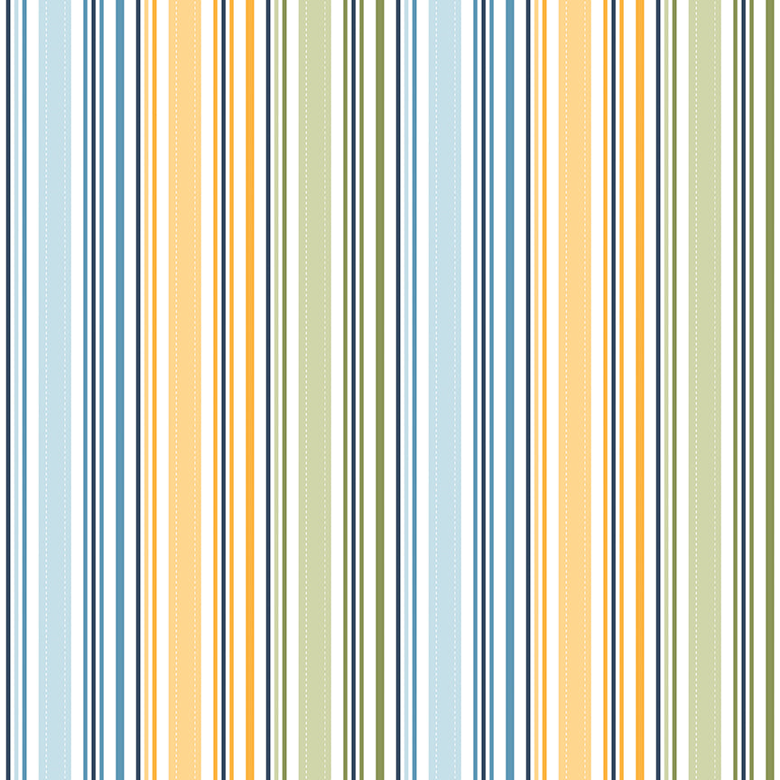 Sunshine & Dandelions Stripes Multi - image 2