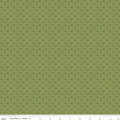 Sunshine & Dandelions Dots Green