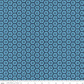 Sunshine & Dandelions Hexies Blue