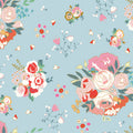 Cotton Nook Main Sky by Minki Kim for Riley Blake Designs - 1/2 Yard