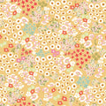 Cotton Nook Flowerbed Yellow by Minki Kim for Riley Blake Designs - 1/2 Yard