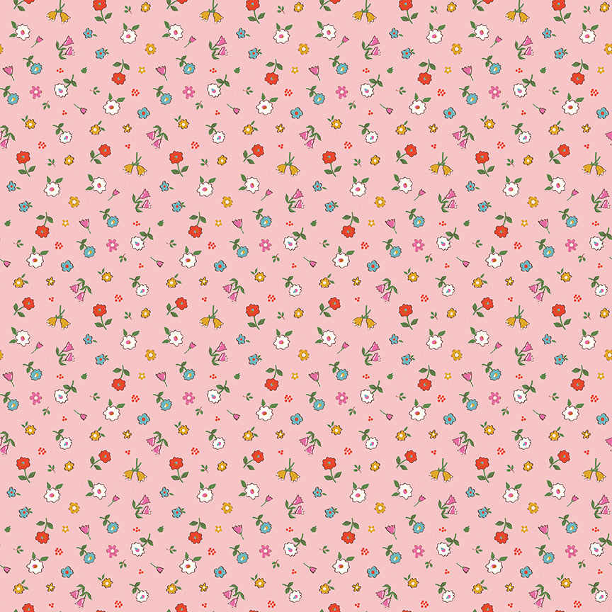Cotton Nook Pretty Pink by Minki Kim for Riley Blake Designs - 1/2 Yard