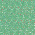 Cotton Nook Flowers Green by Minki Kim for Riley Blake Designs - 1/2 Yard