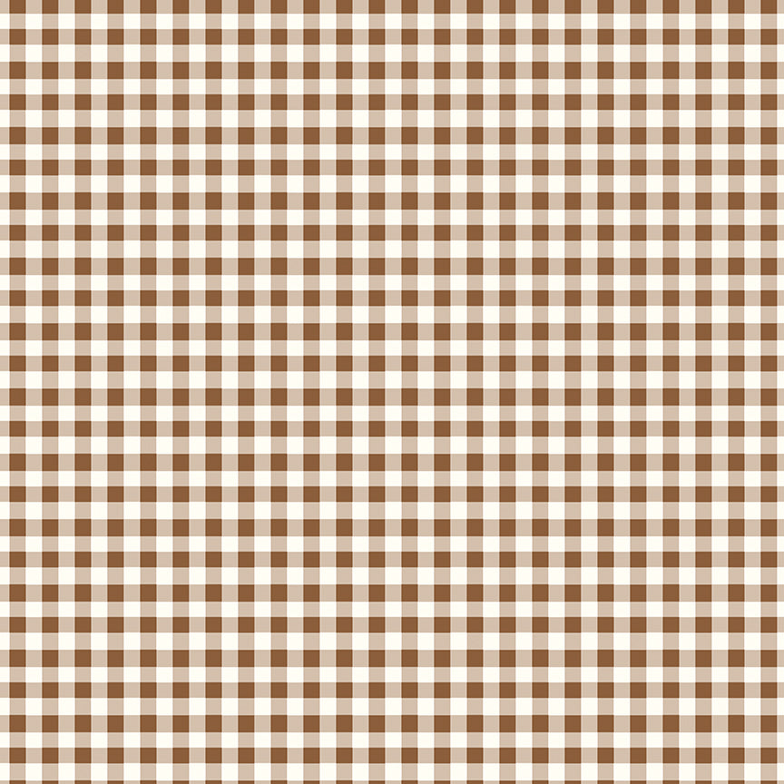 Cotton Nook Plaid Teddy by Minki Kim for Riley Blake Designs - 1/2 Yard