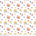 Dear Sweethearts Floral Toss White by American Jane for Riley Blake Designs - 1/2 Yard