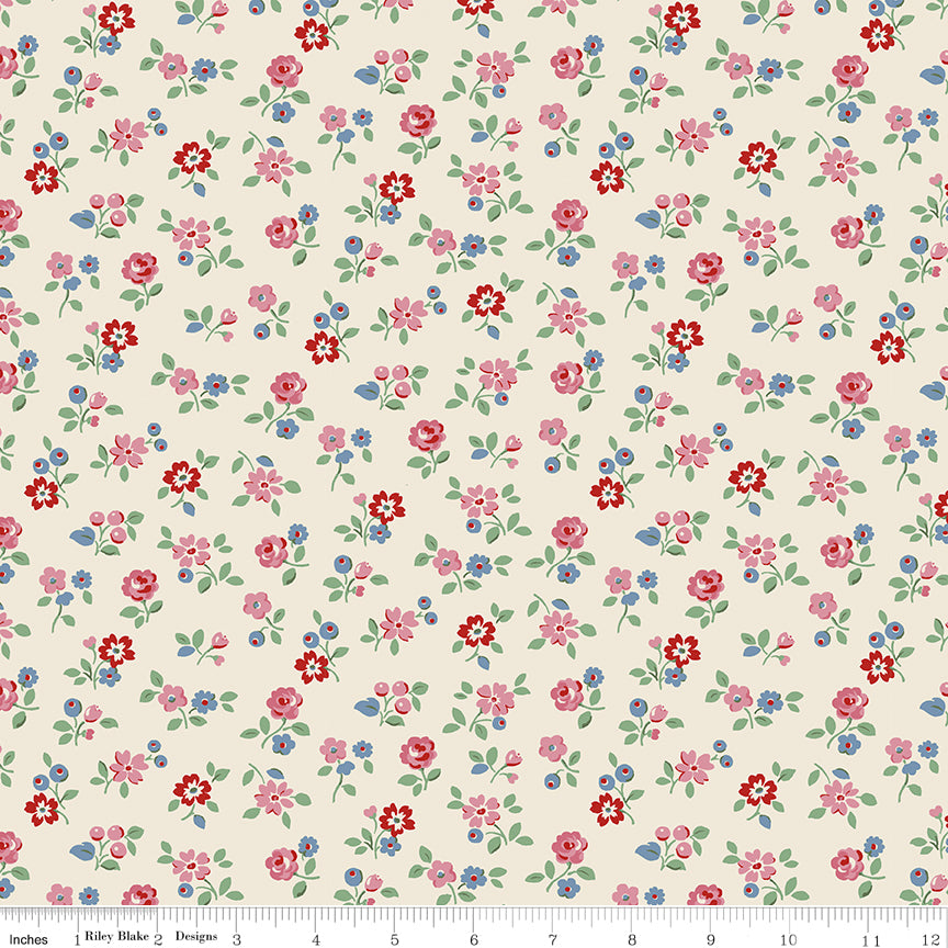 Cath Kidston® Signature Collection Arlington Ditsy Cream