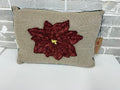 Poinsettia Pillow￼