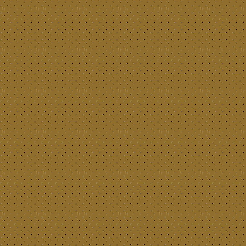 American Jane Pindots - Brown- C840 - Riley Blake Designs 1/2 YARD