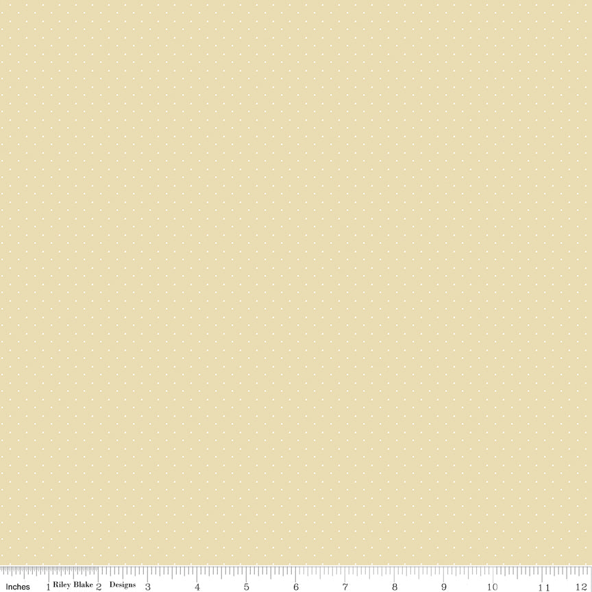 American Jane Pindots - SAND - C840 - Riley Blake Designs 1/2 YARD