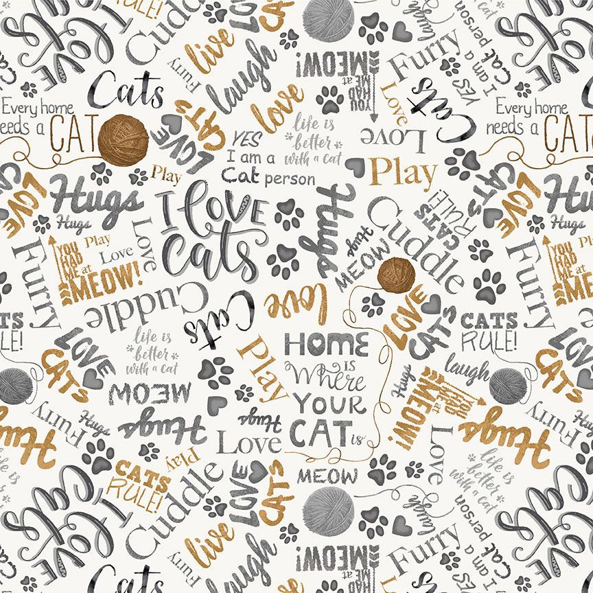 Ball of Yarn And Text for TTF- 1/2 Yard