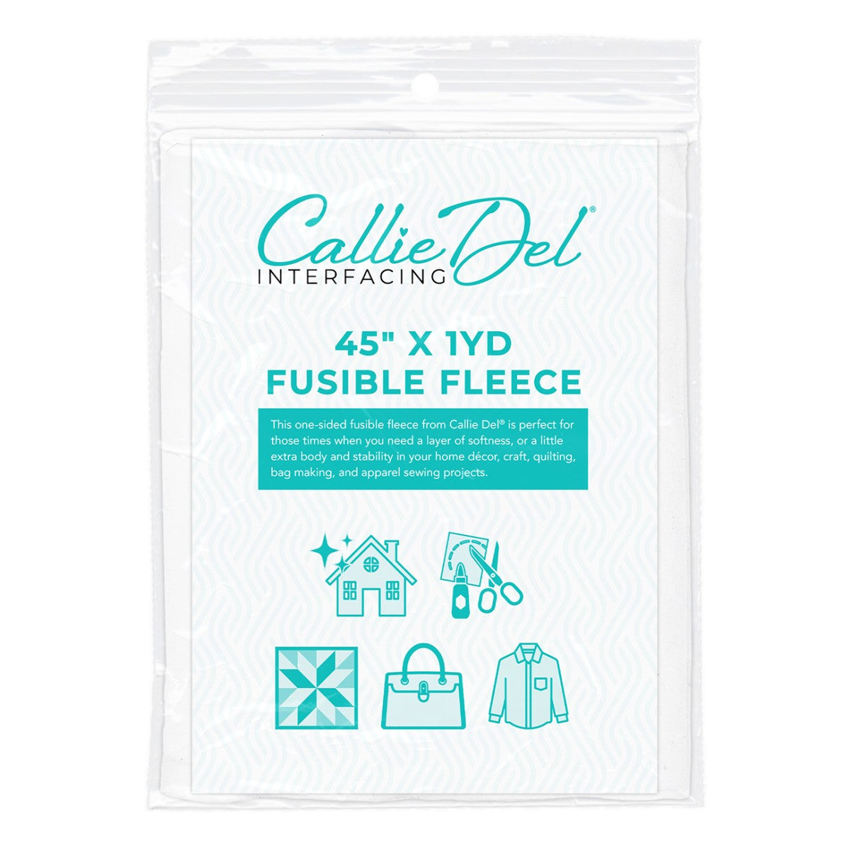 Pellon Fusible Fleece – 45 in x 1 yd Package