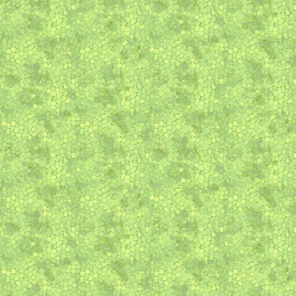 Jubilant Green Packed Tiles by Timeless Treasures - 1/2 Yard
