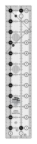 Creative Grids 2 1/2" x 12 1/2" Quilting Ruler