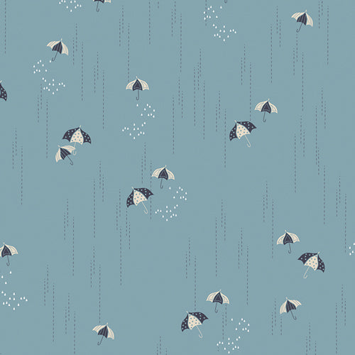 Charleston - Rainbrella Mist - by Amy Sinibaldi for Art Gallery Fabrics - 1/2 Yard