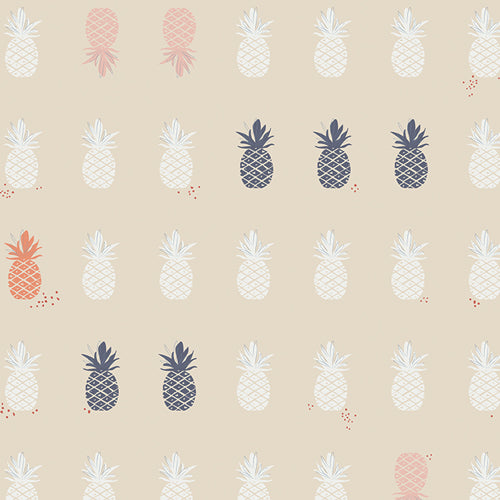 Charleston - Ananas Cream - by Amy Sinibaldi for Art Gallery Fabrics - 1/2 Yard