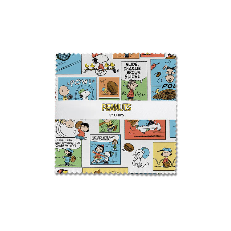 Peanuts 5" Chips for Northcott Fabrics