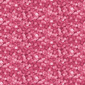 Hydrangeas in the Garden Allover Floral Raspberry Pearl by Jennifer Bosworth for RBD - 1/2 YARD