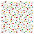 Country Christmas - Holly Jolly Lights by Greta Lynn for Benartex- 1/2 Yard