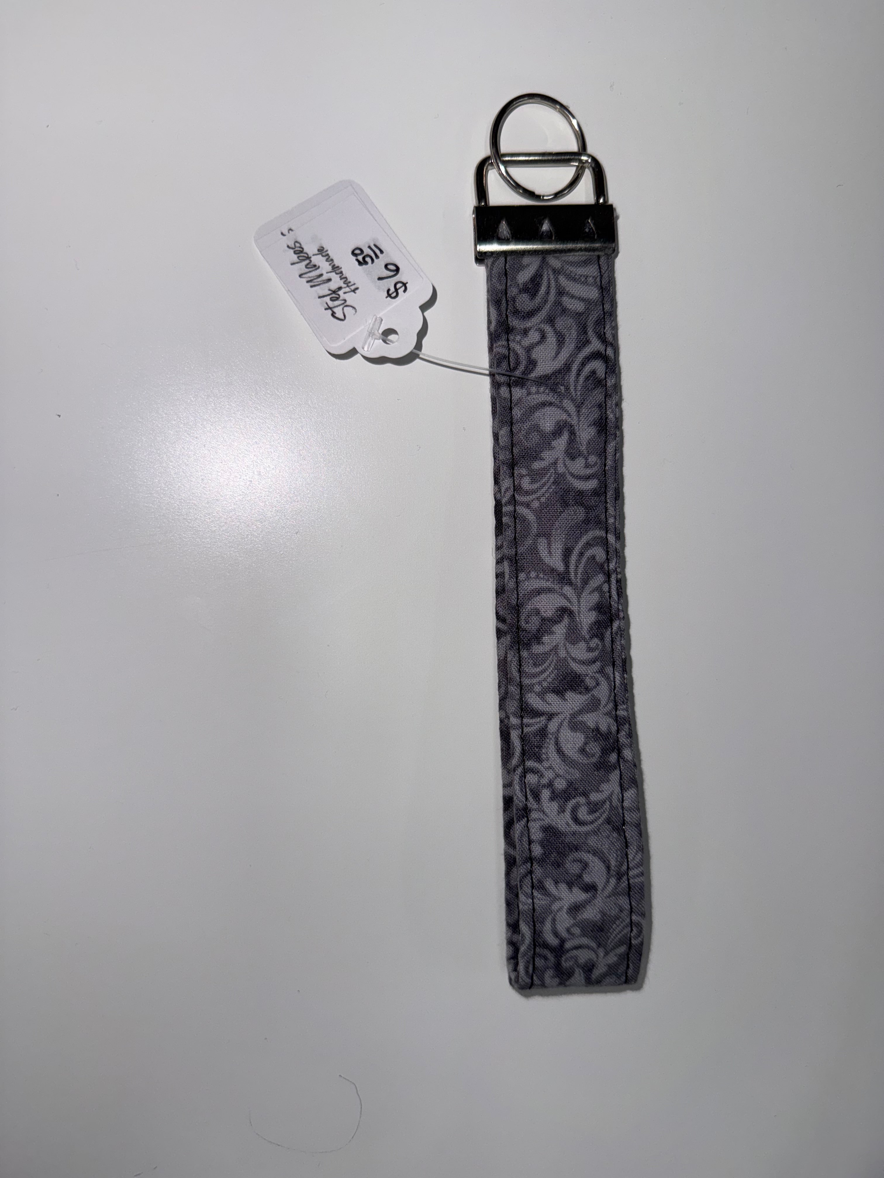 Key Fob – Grey Swirls