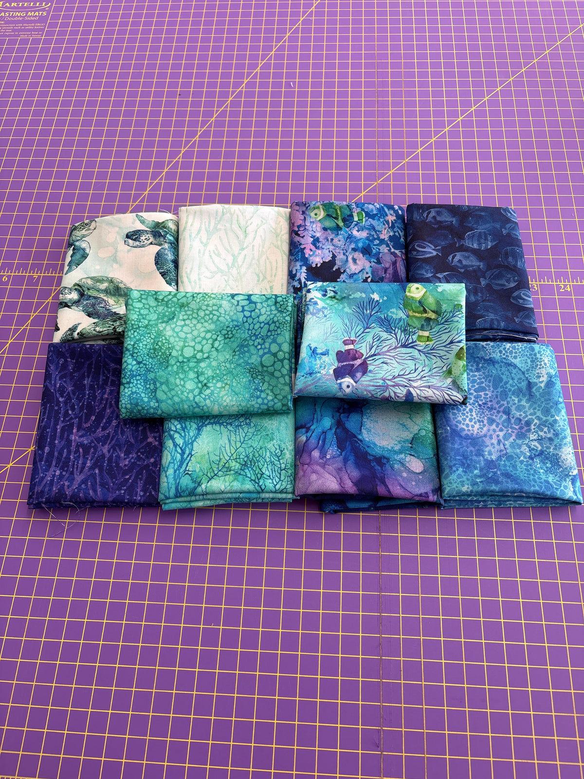 Coral Reef Fat Quarter Bundle