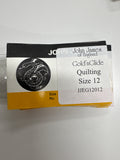 John James Gold’n Glide quilting size 12