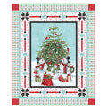 Holly Jolly Jolly Gathering Quilt Kit - Snow Colorway by Northcott