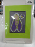 ACEO - Original Art Card - Molly Moth - by local artist eat0_0Cake - 2" X3"